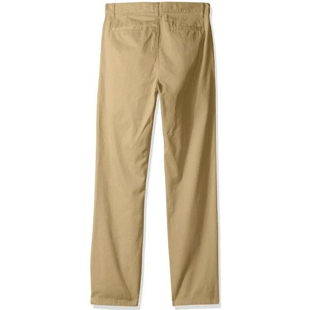 The Children's Place Big Boys' Chino Pants, Flax, 14, Flax, Size 14